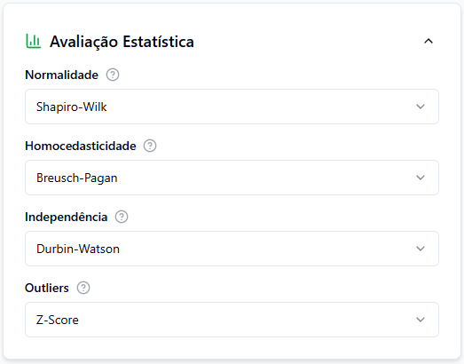 Análise Estatística